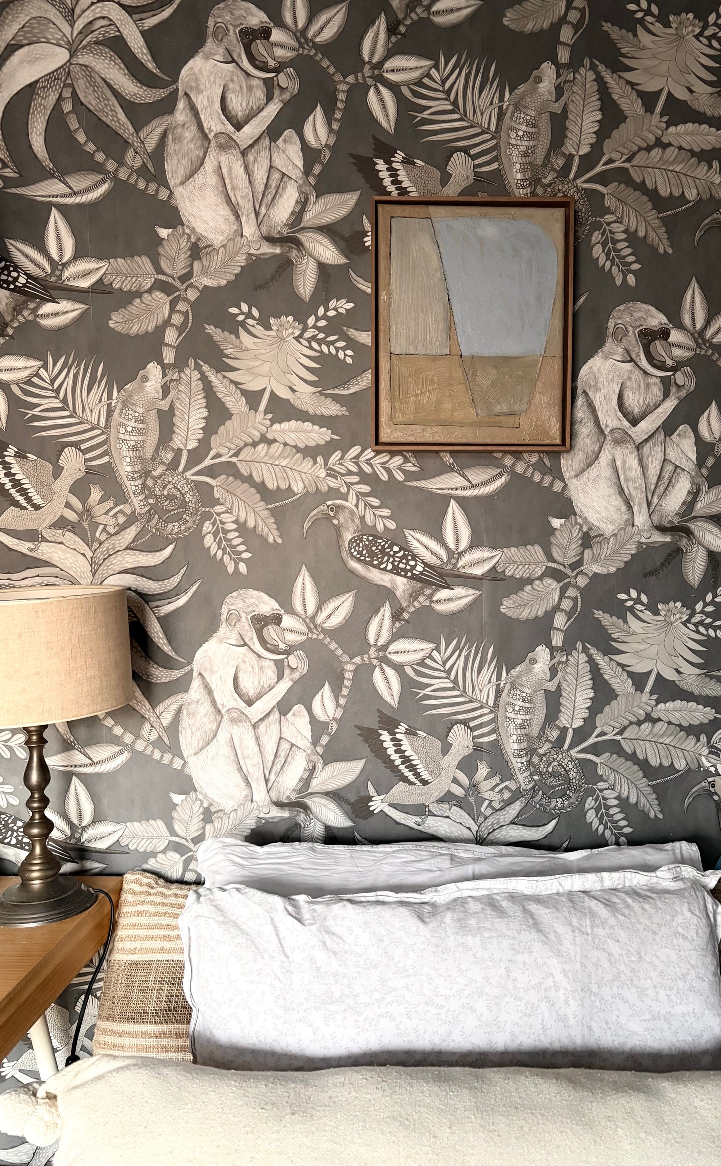 Abstract #2 "Winter White" series