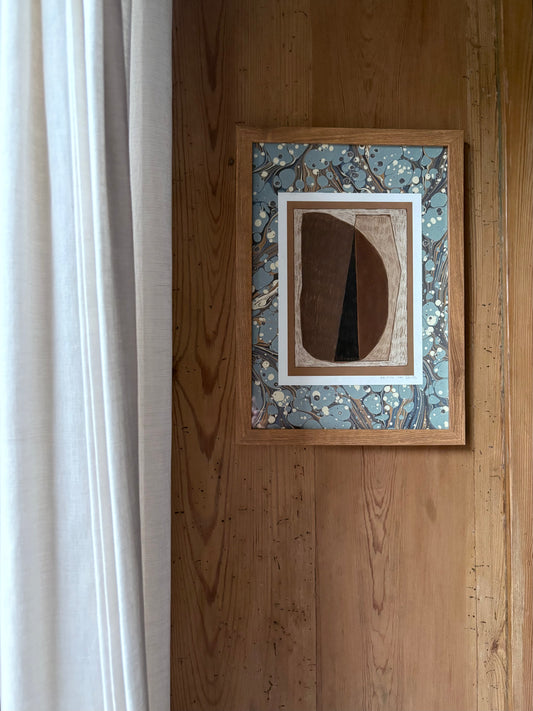 Abstract "winter blues" #01