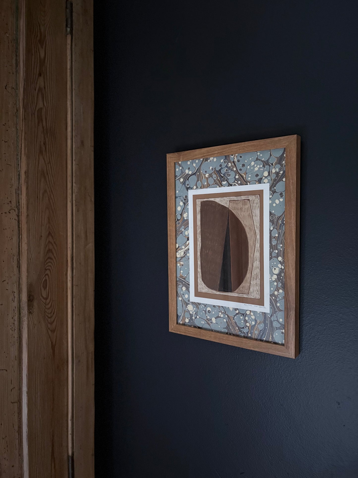 Abstract "winter blues" #01