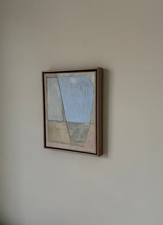 Abstract #2 "Winter White" series