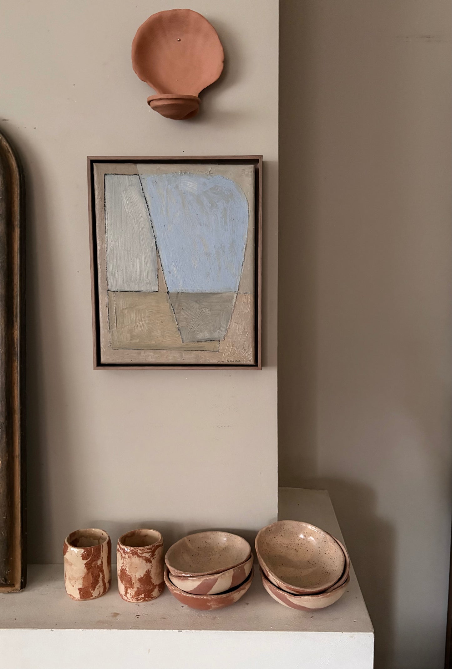 Abstract #2 "Winter White" series