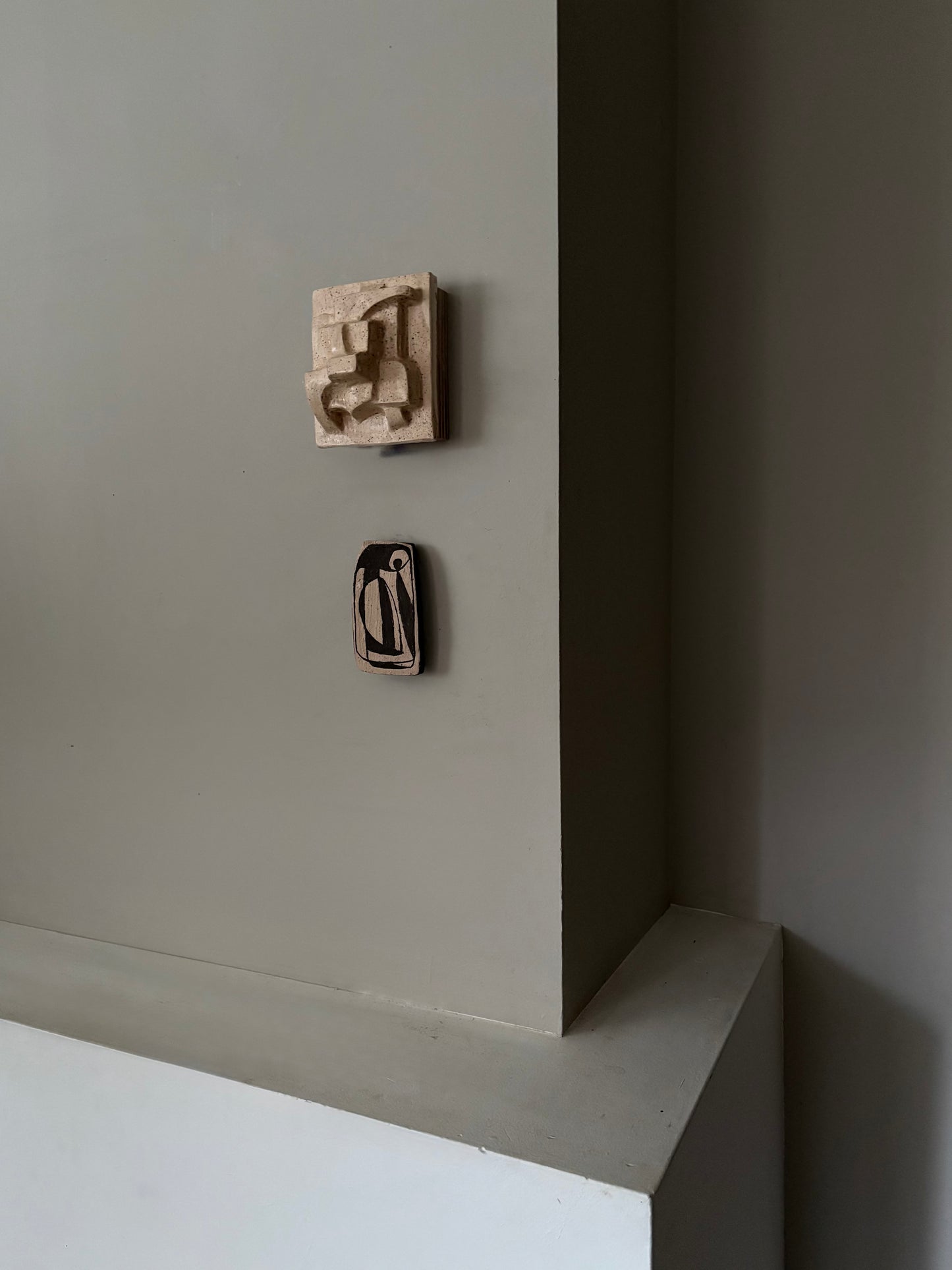 small graffito wall sculp